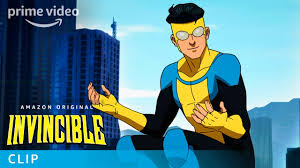 After seeing the success that amc had with adapting kirkman's the walking dead, amazon is dipping back into the superhero genre. Invincible Amazon Series Based On Robert Kirkman S Violent Comic Gets Premiere Date And First Clip Bloody Disgusting