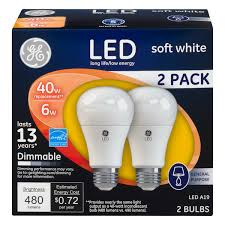 Save On Ge Led Soft White Light Bulbs 6 Watt Order Online Delivery Giant