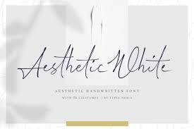 We have 1 free fabric, linen fonts to offer for direct downloading · 1001 fonts is your favorite site for free fonts since 2001. Aesthetic White 187480 Script Font Bundles Handwritten Fonts Pretty Fonts Typography Fonts