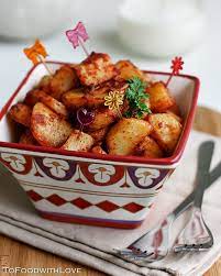 To Food With Love Patatas Bravas Spicy Potatoes Recipes Tapas Recipes Spain Food