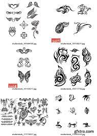 It generally measured around 7 mm (0.28 inches) long and was placed roughly 20 cm (8 inches) above the elbow. Tattoo Design 5 25xeps Gfxtra