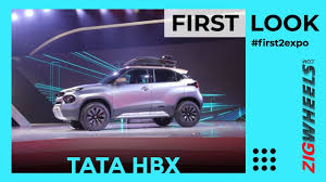 The tata hbx is expected to launch in india in september 2021. Tata S Micro Suv Hbx Shown At Auto Expo 2020 Will Rival Kuv100 Nxt Xl5 And Ignis Zigwheels Com Youtube