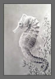 Seahorse By Fireberd904 On Deviantart Seahorse Drawing Sea Creatures Drawing Seahorse Art
