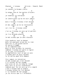 Sébastien est joué par son fils mehdi. L Oiseau Chords Accords