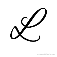 Write them down and practice recognizing them in the text. Printable Letters L Letter L For Kids Printable Letters Org Lettering Alphabet L Tattoo Cursive Alphabet