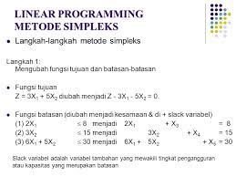 Check spelling or type a new query. Linear Programming Metode Simplex Ppt Download