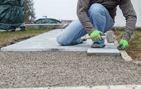 Submitted 3 years ago * by teachermommy. How To Lay Tile On Dirt Hunker How To Lay Tile How To Install Pavers Patio Tiles