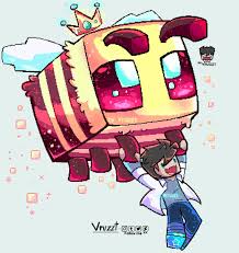 This queen bee minecraft mobs was remixed by cooperative love. Queen Bee By Vruzzt On Deviantart Minecraft Anime Minecraft Drawings Minecraft Art