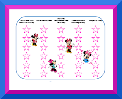 potty training charts with your favorite characters