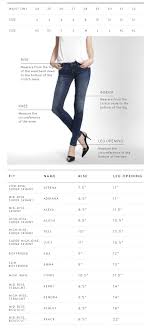 Womens Size Guide Mavi Jeans Canada Mavi Canada