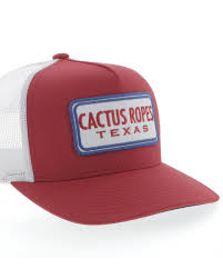 Hooey cactus ropes blue, red, and white trucker cap cr049. Hooey Boys Red Cactus Ropes Mesh Ball Cap Boot Barn