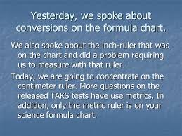 using the math formula chart for measurement part 2