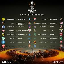 Select a team all teams arsenal aston villa brighton burnley chelsea crystal palace everton fulham leeds united leicester city liverpool manchester. Europa League Last 32 Fixtures Announced News Am Sport All About Sports