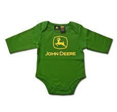 John Deere Long Sleeve Onesie