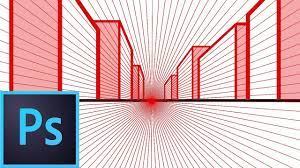I set my image size to 8 x 8 inches and the resolution at 300 pixels/inch or dpi. How To Make A Perspective Grid In Photoshop Tutorial Youtube