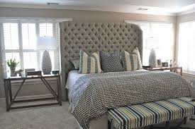 This bed frame was made from rough pine for the bed head. Furniture Digital Photography Gallery For Tufted Tall Headboards With White Framed Glass Window Ki Bed Headboard Design Headboard Designs Headboards For Beds