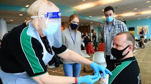 Manchester United Host Covid 19 Vaccination Training At Old Trafford Football News Sky Sports