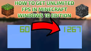 All kinds of minecraft pe texture packs and resource packs, to change the look of minecraft pe in your game. How To Have Unlimited Fps In Minecraft Windows 10 Edition Bedrock Youtube