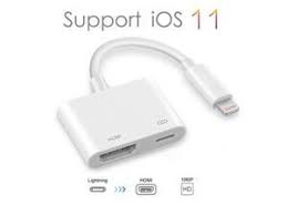 Lighting To Hdmi Lighting To Hdmi Adapter Lightning Digital Av Adapter With Lightning Charging Port Compatible Iphone Ipad Ipod Touch For Hd Tv Monitor Projector 1080p Newegg Com