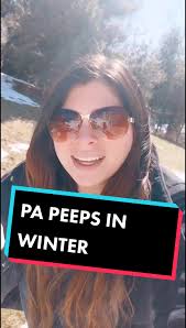 PA Peeps in Winter: Do You Say This?