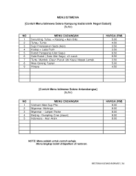 Kertas Kerja Rancangan Perniagaan