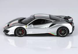 2019 ferrari 488 pista 2dr cpe. Ferrari 488 Pista Silver Argento Nurburgring 1 43 Bbrc216d Bbr Diecast Model Car Scale Model For Sale