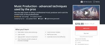 With so many options it can be difficult finding the best choice. Best 29 Online Music Production Courses The Home Recordings