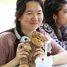 title Aerospace engineering faculty, staff, undergrads, and graduate  students took a break from studying today to enjoy burritos and games