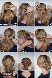 خطوات عمل تسريحة للمناسبات بسيطة وسهلة شعر تسريحات صوره رقم 13 Hair Styles Diy Wedding Hair Wedding Guest Hairstyles