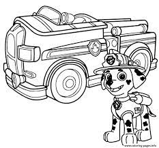 Paw patrol super pups free coloring pages printable and coloring book to print for free. Paw Patrol Marshal Firefighter Truck Coloring Pages Paw Patrol Coloring Paw Patrol Coloring Pages Monster Truck Coloring Pages