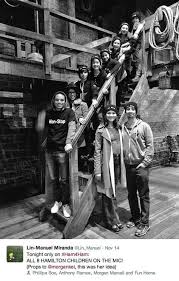 Best Ham4ham Ever Elizabeth Phillipa Soo Alexander Hamilton Lin Manuel Miranda Their 8 Children The Younge Hamilton Hamilton Musical Hamilton Funny