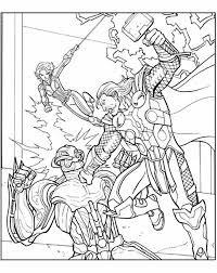 The avengers coloring pages here is wuite difficult to color, but surely your kids will love to color their favorite character. Avengers Endgame Thor Coloring Pages Total Update