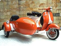 Piaggio Vespa Scooter And Sidecar Vespa Scooters Sidecar Vespa