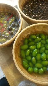 Olives Cerignola Mixed Marinated Gaeta Cerignola Olive Food