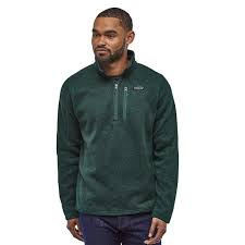 Part of the label's comfort first better sweater range, it's built from soft and stretchy recycled polyester that's. Patagonia 1 4 Zip Better Sweater Piki Green For Sale Assembly88