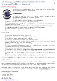 The national average salary for a lawyer is rm 4,200 in malaysia. Malaysian Bar Job Vacancy Legal Officer Complaints Facebook