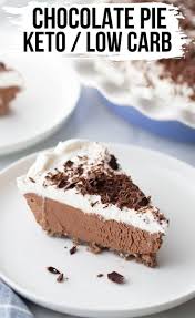 Keto Chocolate Pie With A Pecan Crust Decadent Fudgy Recipe Keto Chocolate Mousse Sugar Free Desserts Chocolate Pie Recipes