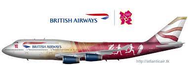 A new 'speedmarque' logo was added on the upper fuselage, and the titles moved under the window line. Ba 2012 Olympics Livery Model Da C