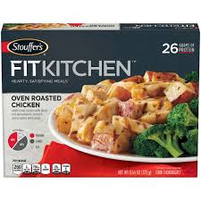 A cheesy, delicious combination of stouffer's lasagna and mac & cheese. Stouffer S Fit Kitchen Oven Roasted Chicken Frozen Meal Walmart Com Walmart Com