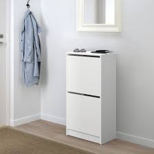 Bissa Kenkakaappi 2 Lokeroa Valkoinen 49x93 Cm Ikea Shoe Storage Cabinet Shoe Cabinet Shoe Storage Cabinet White