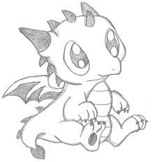 Tete d ange dessin facile. Dessin Facile A Reproduire Easy Dragon Drawings Dragon Sketch Cute Dragon Drawing