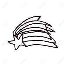 Diseno Grafico Del Ejemplo Del Icono Del Vector Del Doodle De La Estrella Fugaz Ilustraciones Vectoriales Clip Art Vectorizado Libre De Derechos Image 78180775