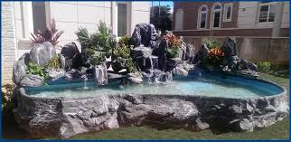 長江水科技 frp魚池設計施工 water features outdoor outdoor decor