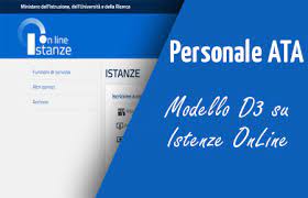 Le graduatorie ad esaurimento e tutto quello che le riguarda possono essere agevolmente messe a punto tramite il sistema del miur. Modello D3 Graduatorie Ata Istanze Online Come Funziona Miur Istruzione