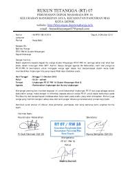 Download lagu surat edaran rt (2.56mb) dan streaming kumpulan lagu surat edaran rt (2.56mb) mp3 terbaru di metrolagu dan nikmati, video untuk melihat detail lagu surat edaran rt klik salah satu judul yang cocok, kemudian untuk link download surat edaran rt ada di halaman berikutnya. Contoh Surat Edaran Gotong Royong Rt Home Design Studio