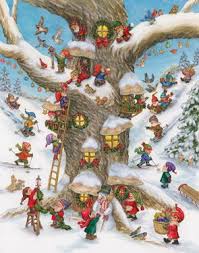 Elf Magic Advent Calendar Large Fun Whimsical Vermont Christmas Co Vt Holiday Gift Sho Vermont Christmas Company Chocolate Advent Calendar Christmas Art
