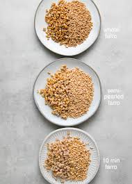 In a medium saucepan, combine the rinsed farro and at least 4 cups water, or enough to cover the farro by several inches. Instant Pot Farro Easy No Fuss Recipe The Simple Veganista