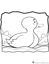 Grab these 11 cute spring themed dot marker coloring pages for free today so your little one can start having fun just minutes from now. Duck Coloring Page Woo Jr Kids Activities