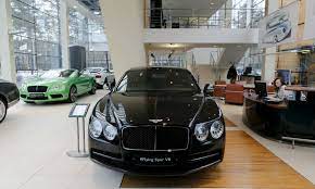 Car lots on western avenue. Luxury Car Sales Surge In Russia Despite Crisis
