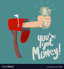 You Have Got Money Royalty Free Vector Image Vectorstock